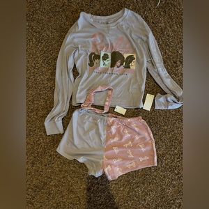 Barbie lounge set NWT